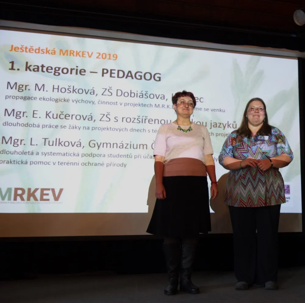 Ceny za přínos k rozvoji environmentální výchovy, vzdělávání a osvěty