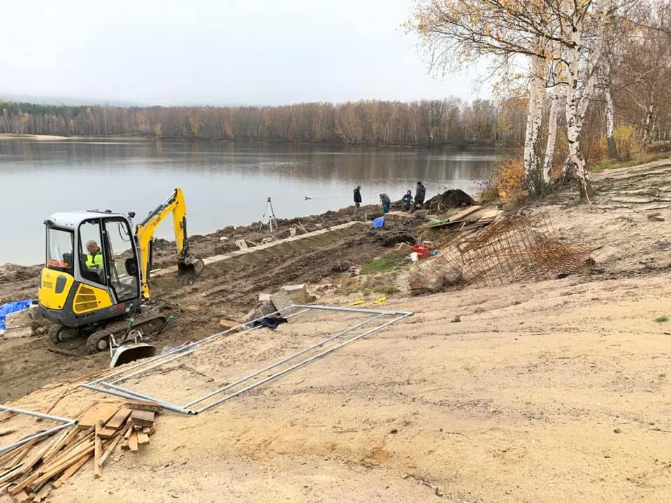 Bagry pracují na Kristýně