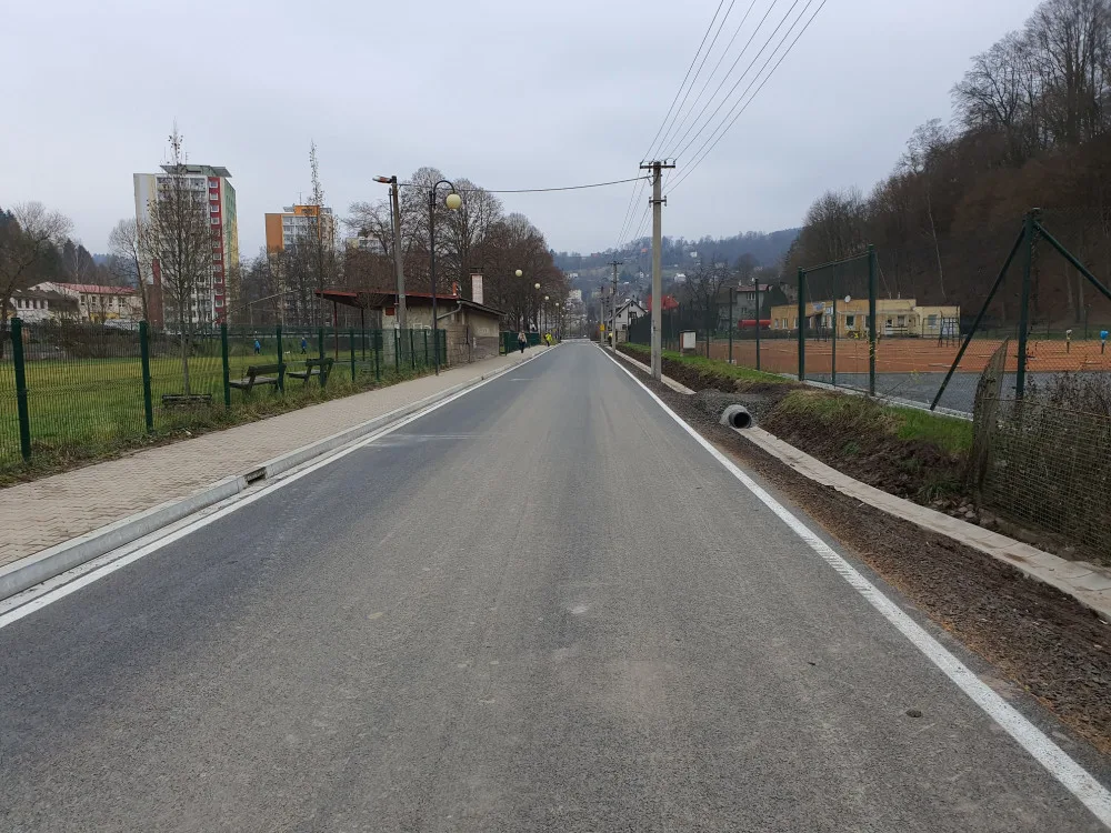 Rekonstrukce ulice Obránců míru v Železném Brodě