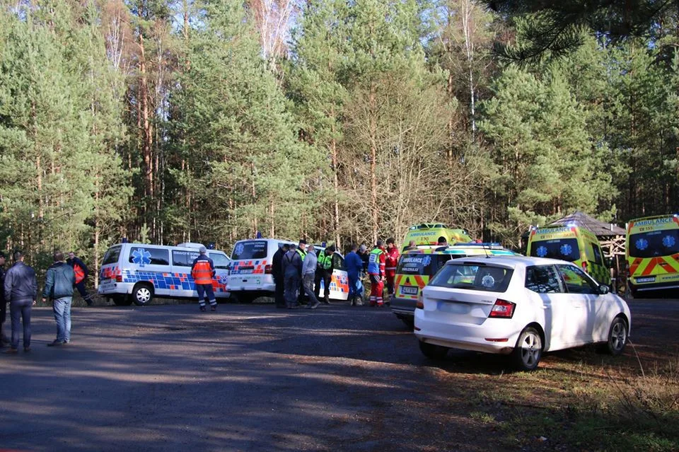 Foto z neštěstí v Hamru na Jezeře