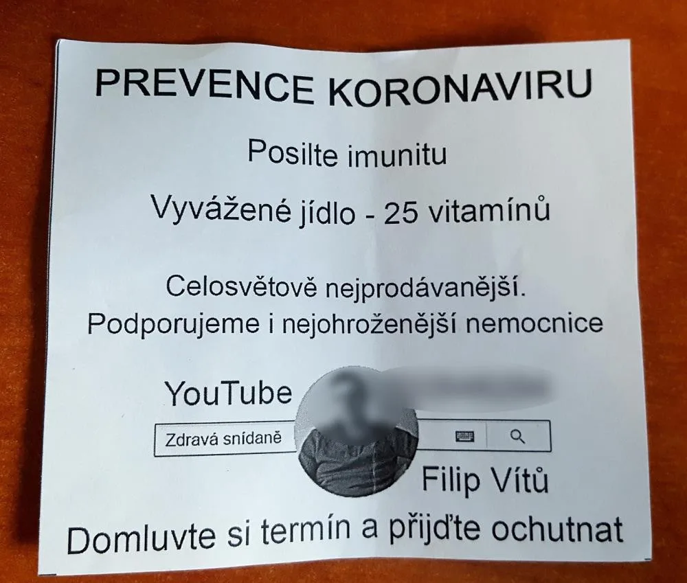 Nabízené doplňky stravy.
