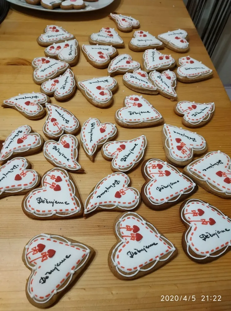 Děkovné perníčky Aleny Javůrkové