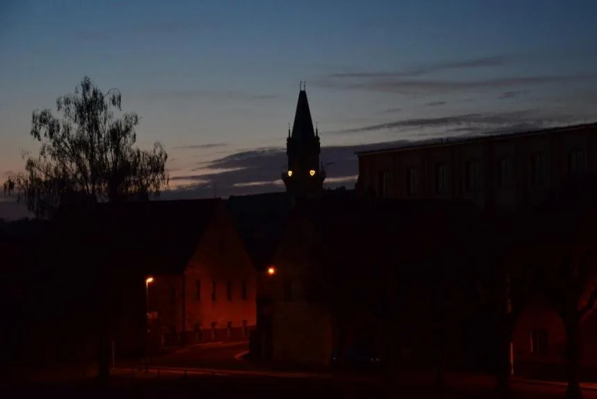 Srdce na frýdlantské radnici