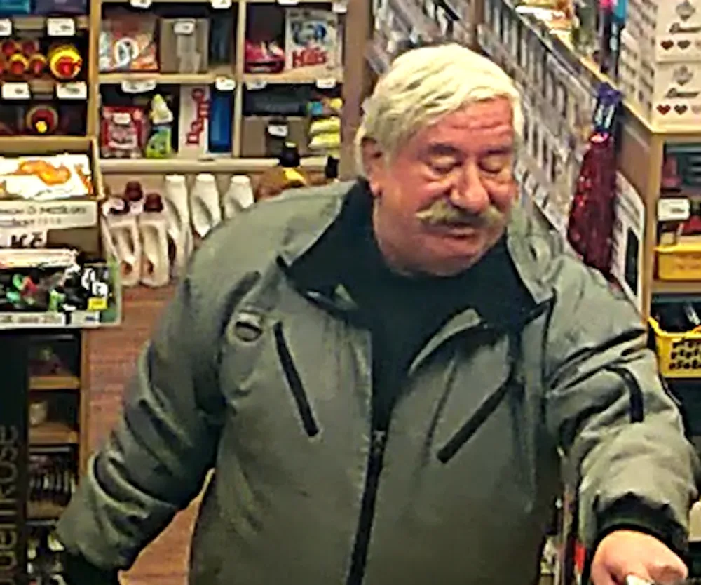 Hledaný muž.