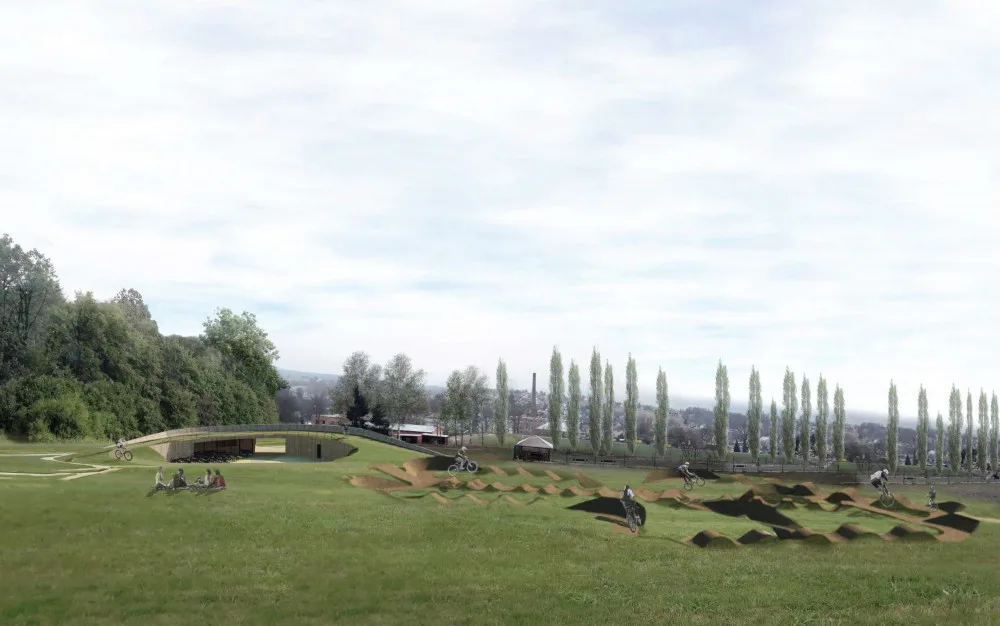 Ve Vratislavicích nad hasičárnou vznikne pumptrack a singletrailové dráhy
