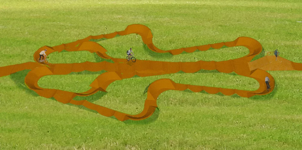 Ve Vratislavicích nad hasičárnou vznikne pumptrack a singletrailové dráhy