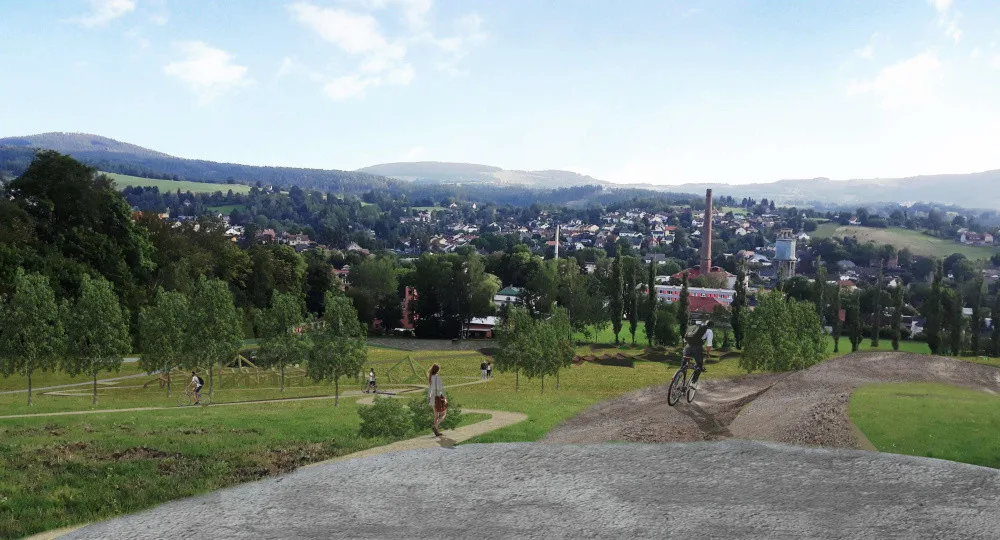 Ve Vratislavicích nad hasičárnou vznikne pumptrack a singletrailové dráhy