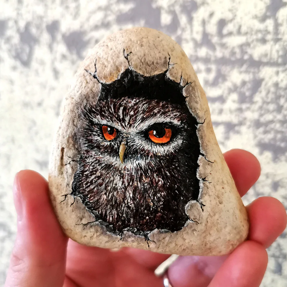 Nový fenomén, malování na kameny. Spojuje rodiny a cizí potěší, říká grafický designér Ondřej Musil