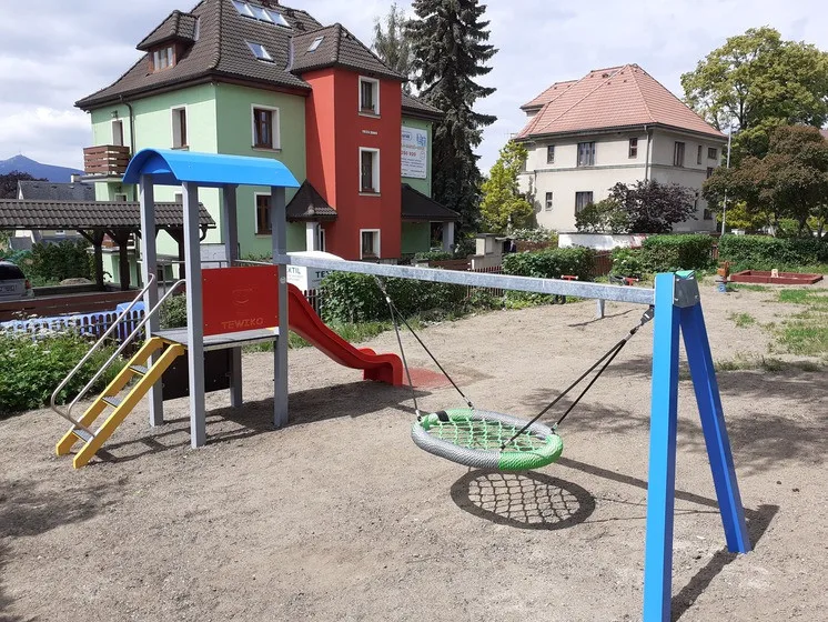 Dětské hřišťátko v Ruprechticích v novém