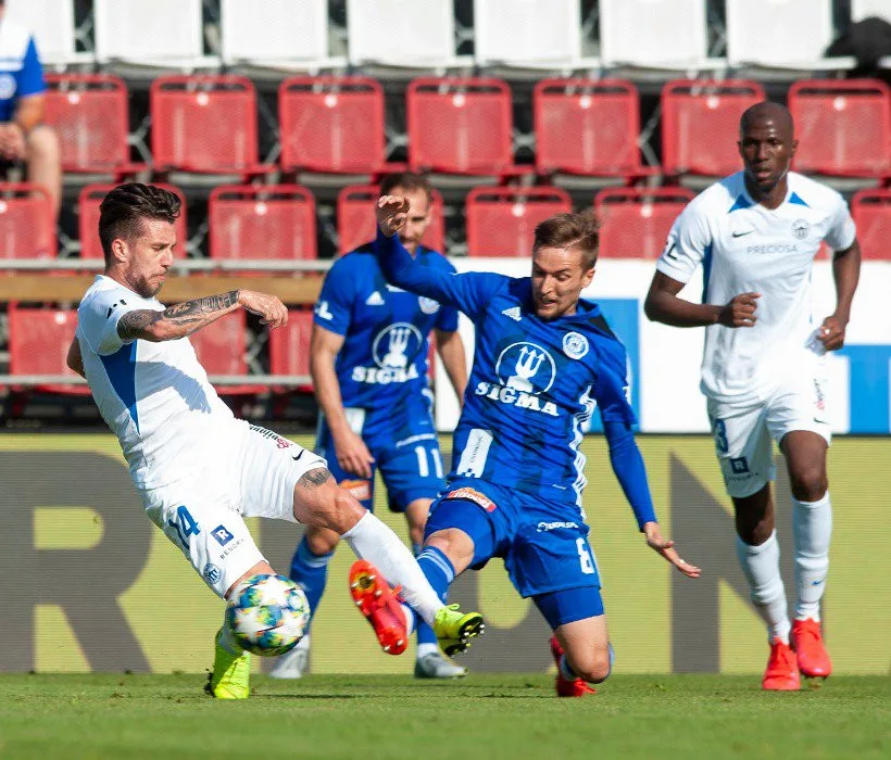 Slovan vyhrál v Olomouci