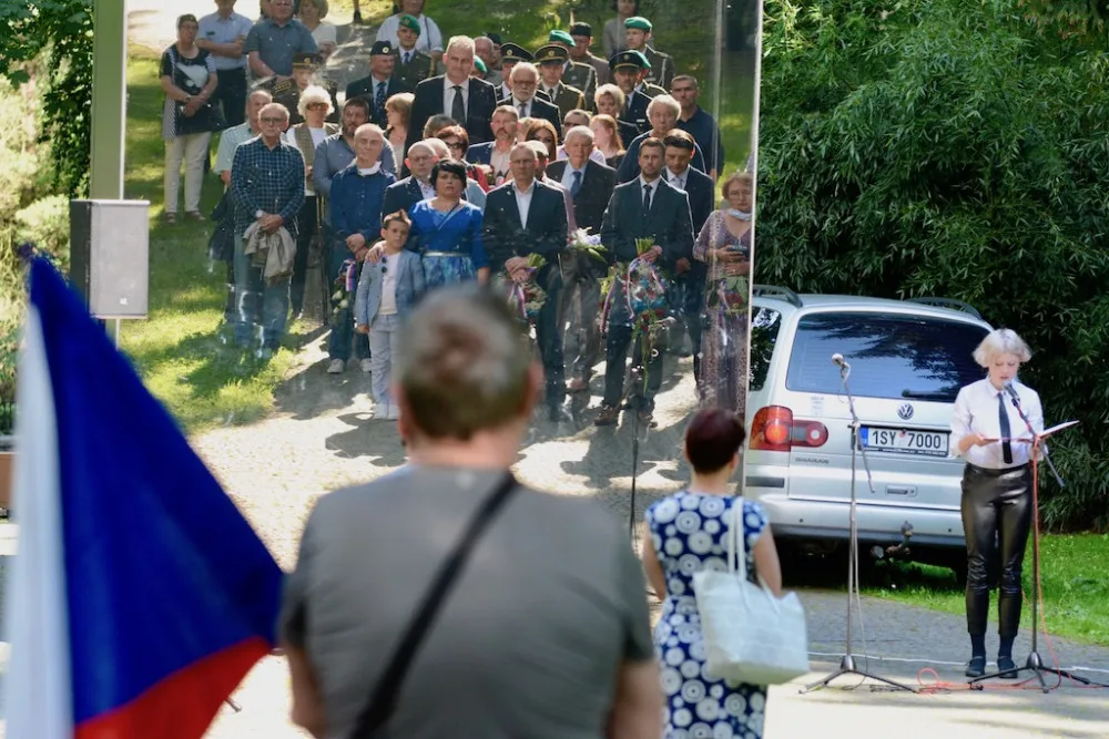 Pietní shromáždění si připomnělo Miladu Horákovou