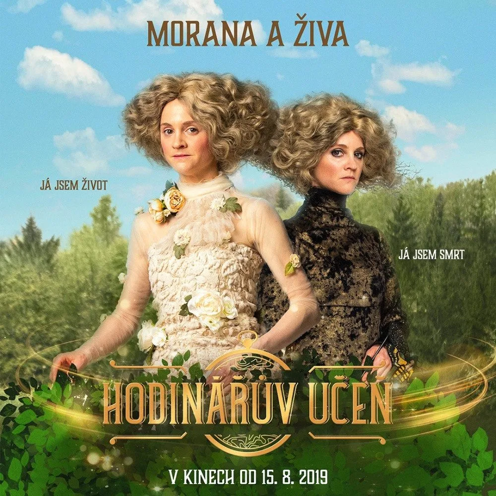 Nikola Nemergutová z Hrádku vytvořila škrabošky, které zazářily v pohádce Hodinářův učeň