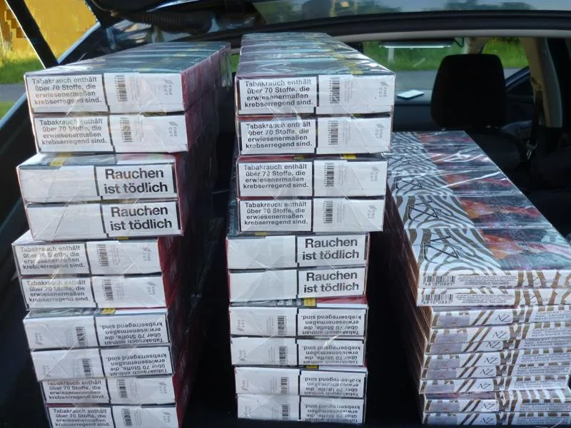 Zadržené cigarety