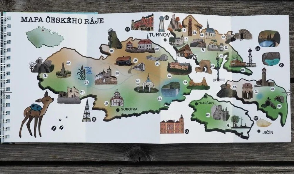 Mladá učitelka z Liberce vymyslela Výletník. Zábavná knížka pro děti láká do přírody i za památkami