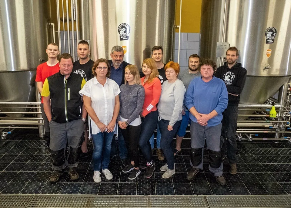 Náš název je velká přednost, říká sládek pivovaru Nachmelená opice Michal Kuřec
