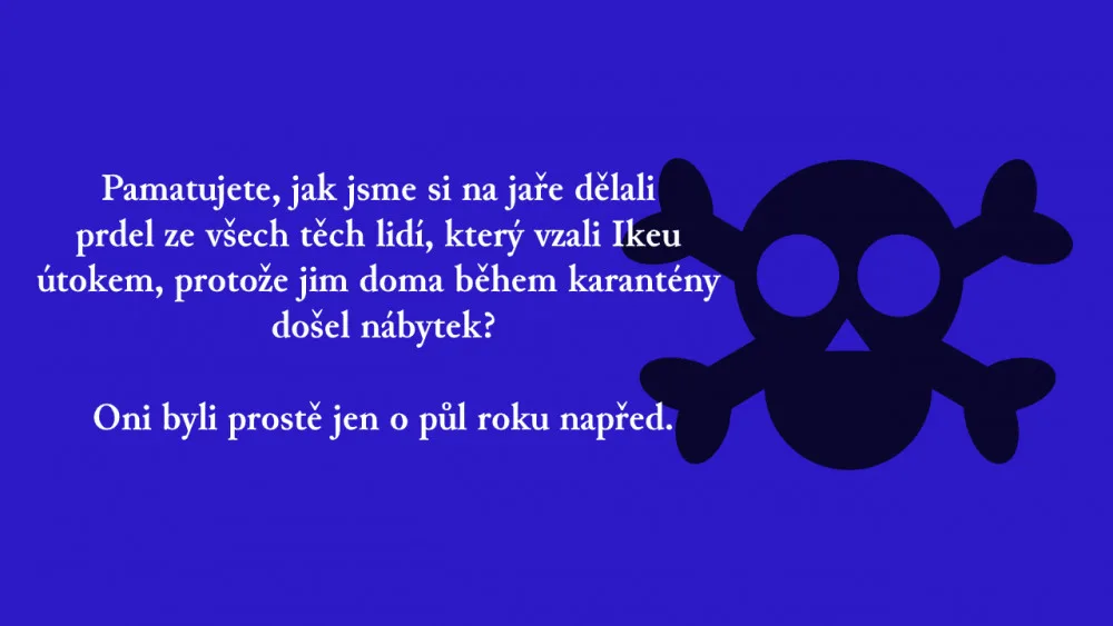Češi se smějí dalšímu vládnímu nařízení. Kdo má židli, ten bydlí, píšou na sociálních sítích