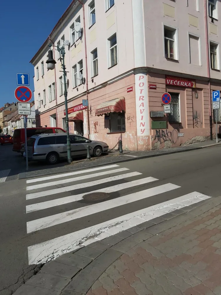 Foto z místa nehody
