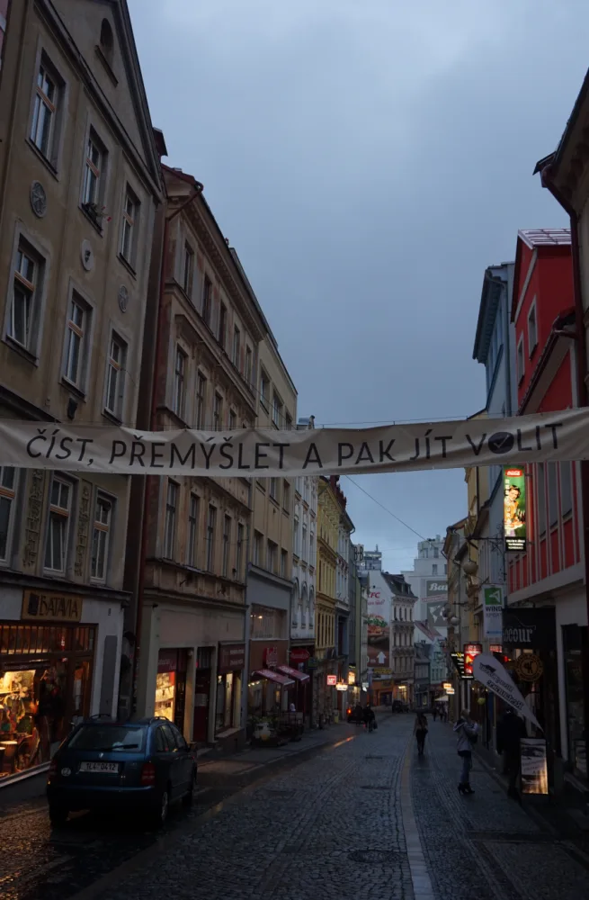 Třikrát z libereckého středu města: Běžte volit