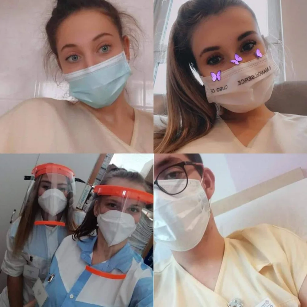 Liberecká zdrávka pomáhá jak může. Desítky studentů dobrovolně vyrazili do nemocnic