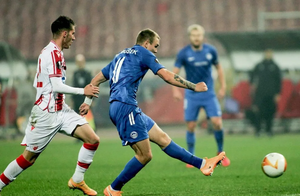 Slovan zápas v Bělehradě nezvládl, Crvené zvezdě podlehl 1:5