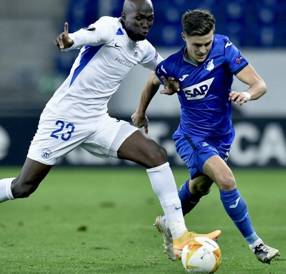 Oslabený Slovan nestačil. Od bundesligového Hoffenheimu dostal pět branek