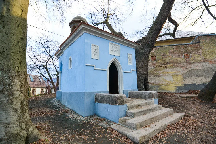 V Liberci skončila obnova kaple božího hrobu, je nebesky modrá