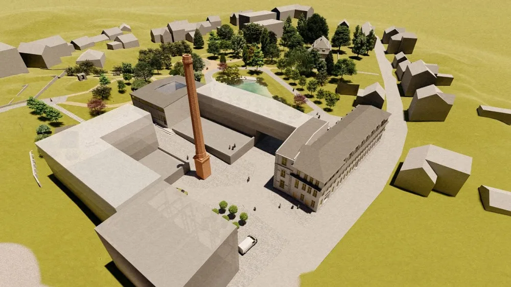 Moderní centrum, zdravotní středisko i nové byty. Hrádek zveřejnil vizualizaci Benaru