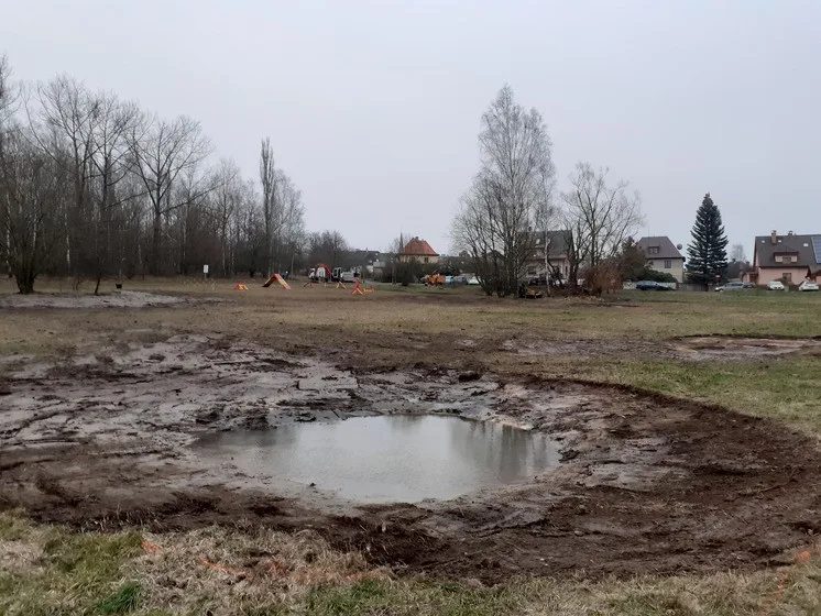 Tůně před Hokejkou. U největšího libereckého paneláku se budou rozmnožovat obojživelníci