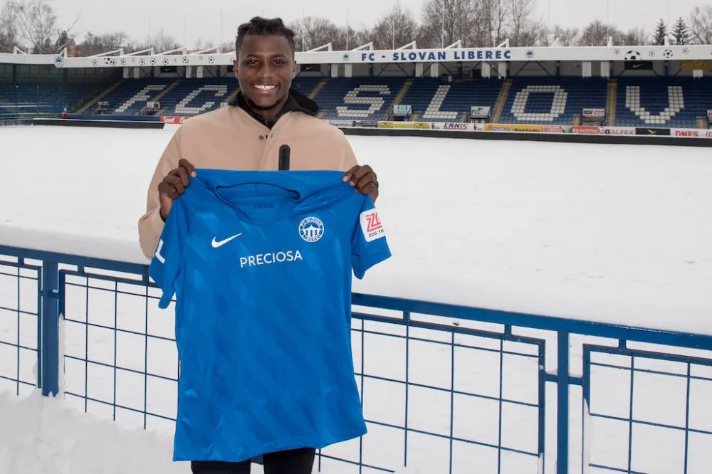 Ještě jedna posila. Slovan patří k nejlepším klubům v Česku, hlásí mladý útočník Adama Diamé