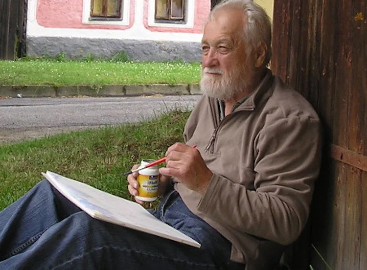 V 89 letech zemřel akademický malíř Vladimír Veselý