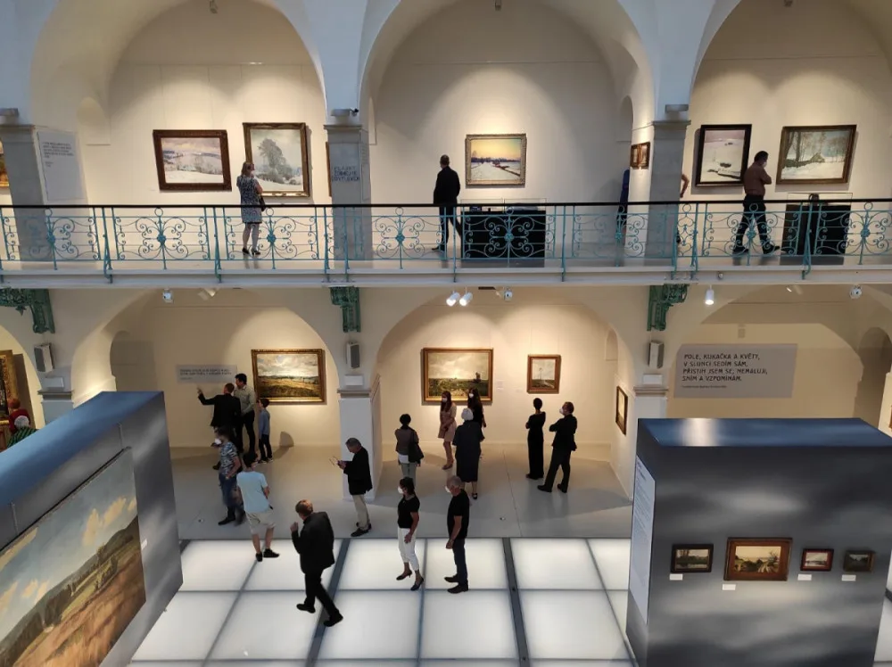 Kokoscha s Kavánem táhli. Galerie v lázních měla v létě rekordní návštěvnost
