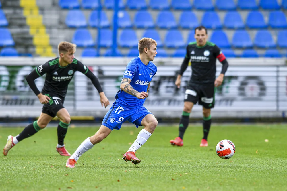 Třetí výhra v řadě. Slovan gólem Tupty v závěru porazil Bohemians 2:1