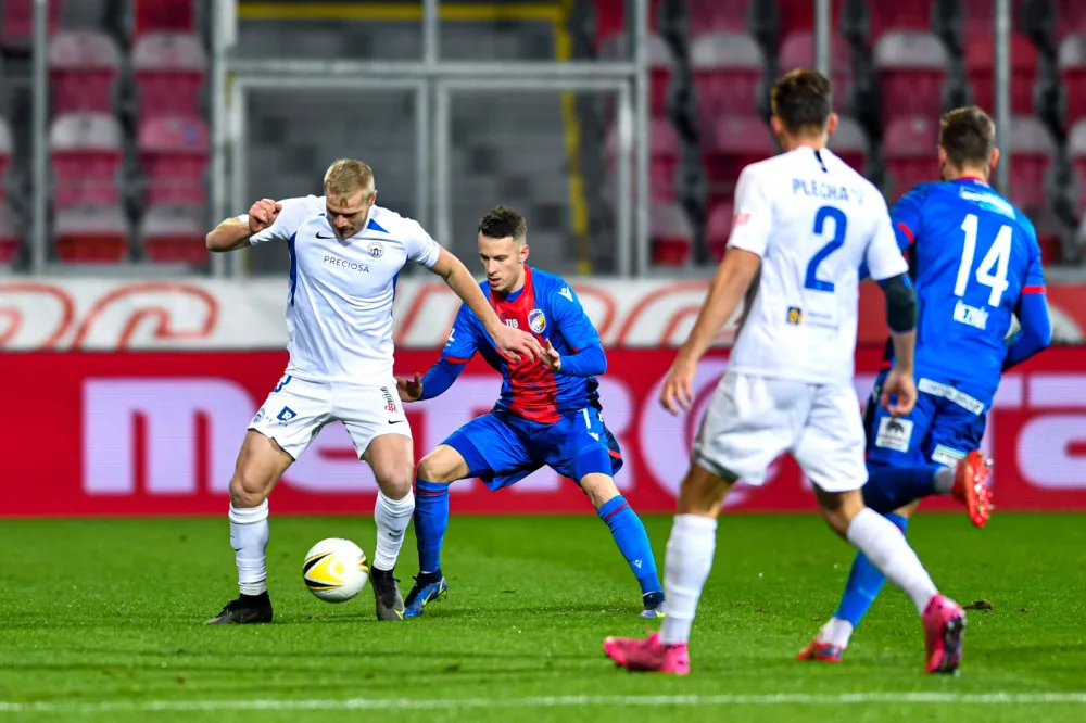 Slovanu se na západě Čech nedařilo, Plzni podlehl 0:2
