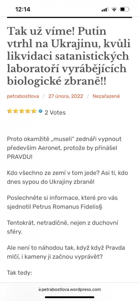 Rusové nás osvobodili, neměli bychom je kritizovat, píše česká dezinformační scéna