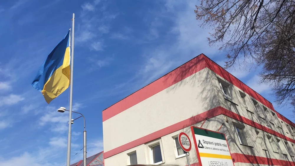 Ukrajinu podporuje i liberecký dopravní podnik. Ubytoval uprchlíky, zaměstnanci pořádají sbírku