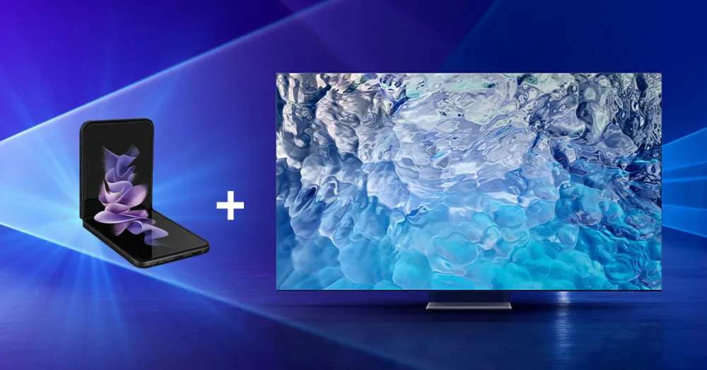 Samsung k novým televizorům přibalí ohebný telefon nebo smart hodinky jen za 1 korunu
