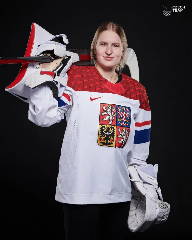 Hokejová brankářka Viktorie Švejdová je historicky první Chrastavankou, která se zúčastnila olympijských her.