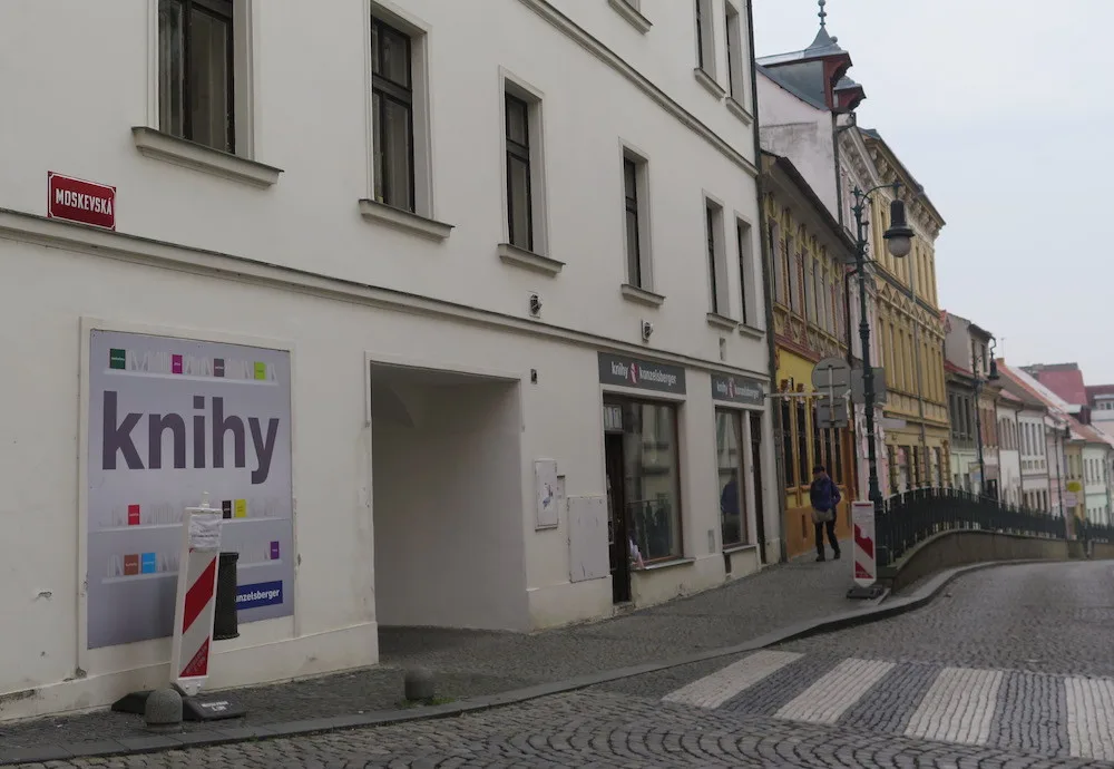 Moskevská ulice v České Lípě