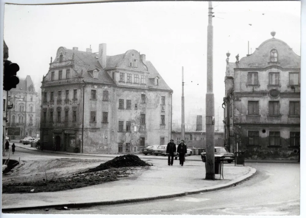 Möllerův dům 17. 3. 1983 (archiv paní Odrážkové)