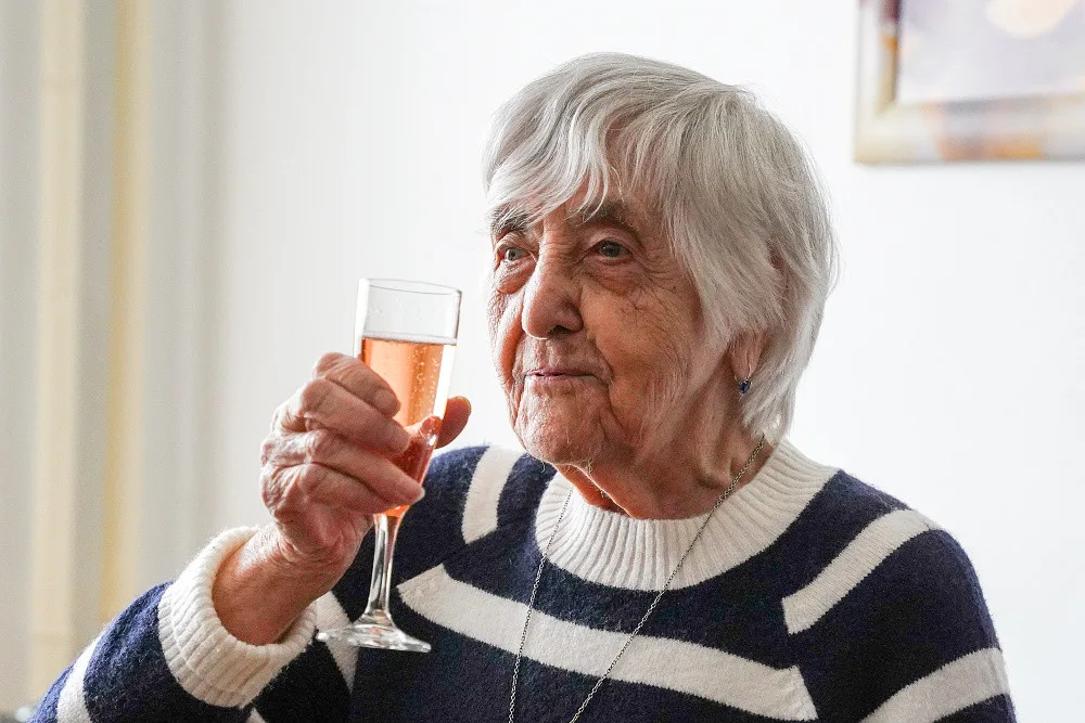 Anna Vošvrdová oslavila v dubnu jubilejní sté narozeniny