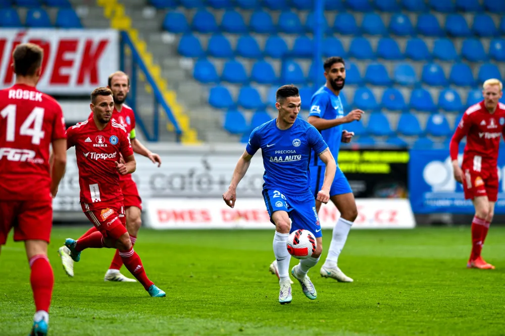Slovan prohrál se Sigmou i odvetu U Nisy. Liga pro něj končí