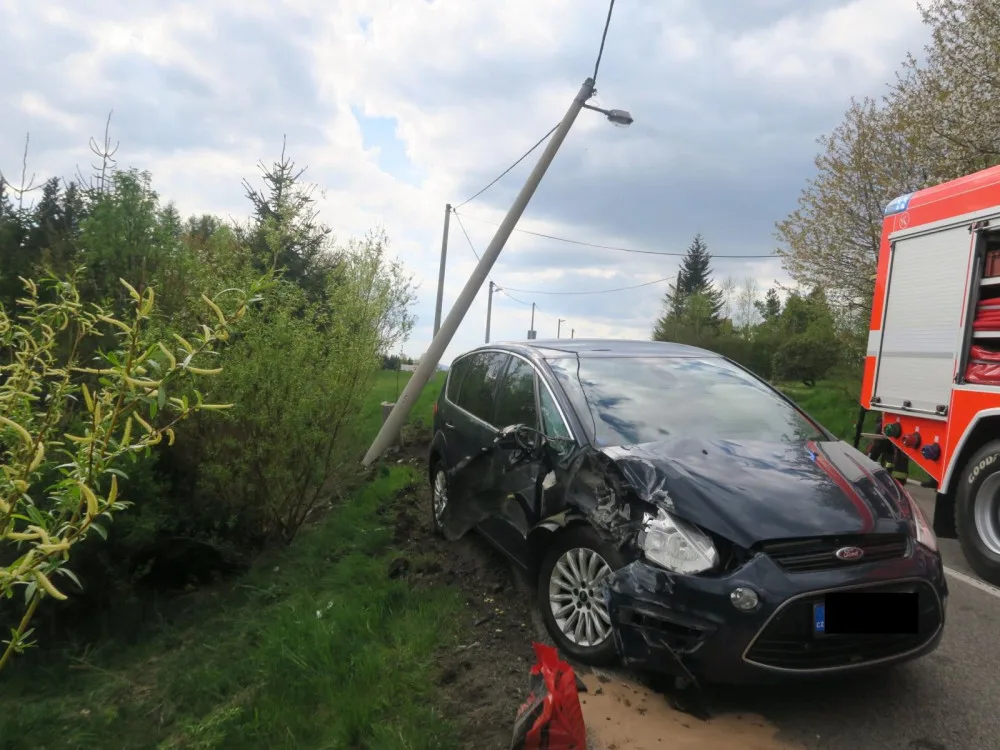Řidičce vletěla do auta včela. Za nabourání do sloupu dostala žena pokutu