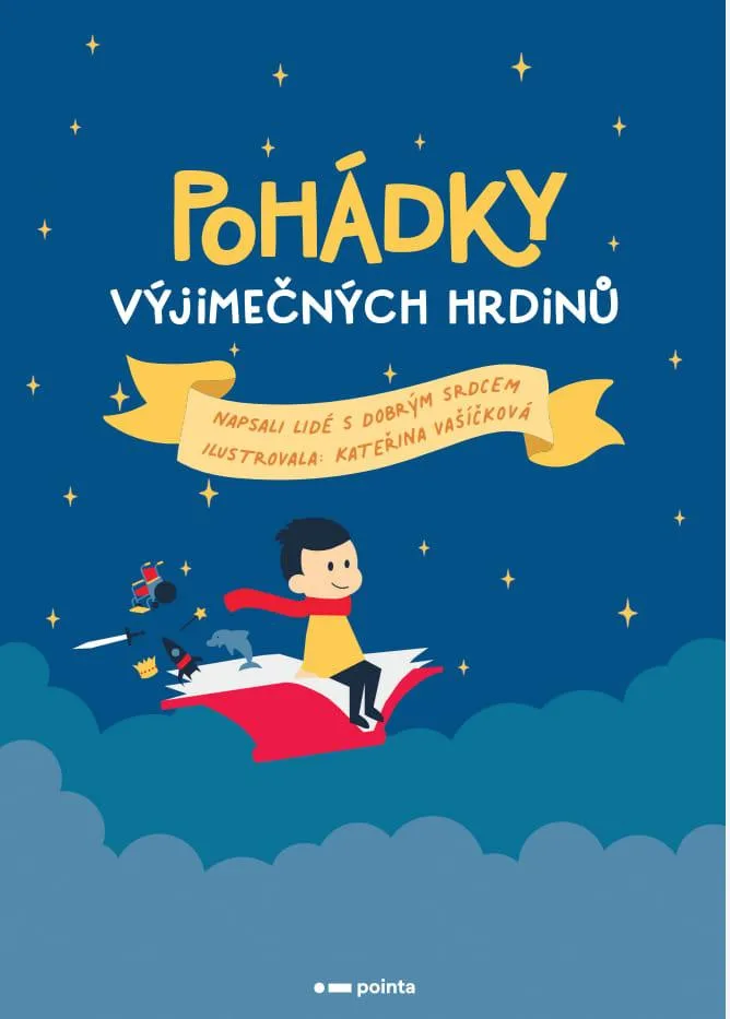 Pohádková kniha, na které se paní Lenka jakožto autorka podílela