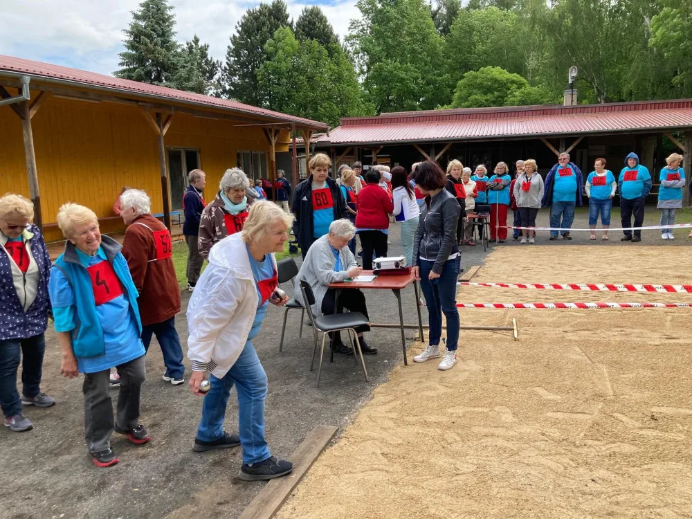 Seniorský turnaj v pétanque