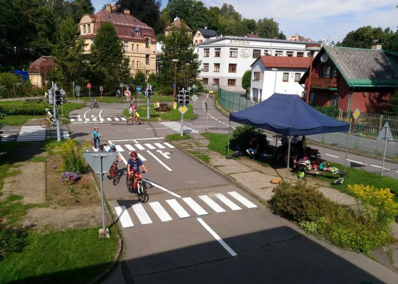 Dětské dopravní hřiště v Jablonci nad Nisou