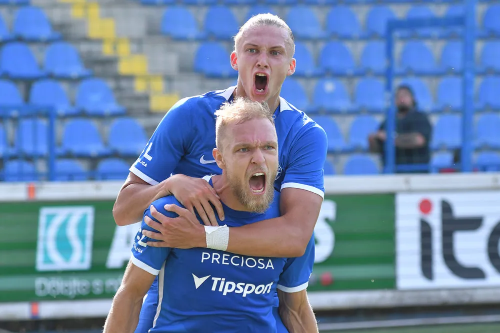 Liberečtí fotbalisté porazili Teplice 5:1. Van Buren zaznamenal hattrick