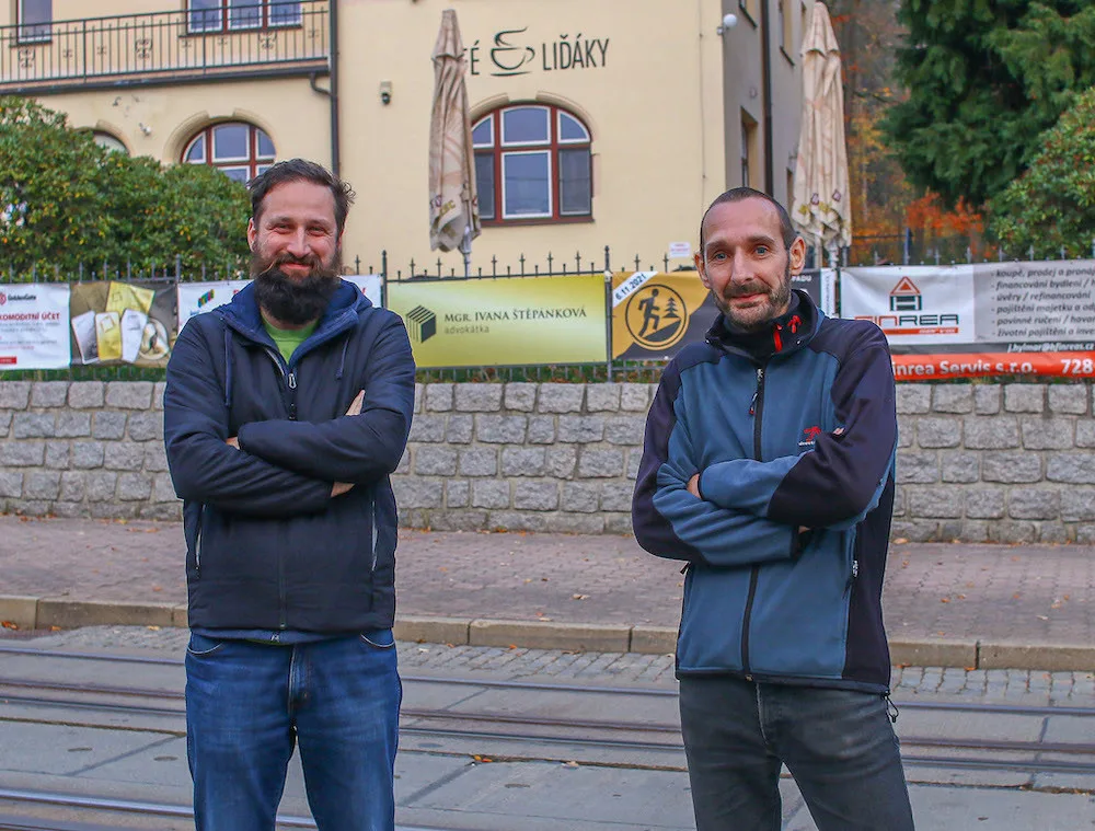 Daniel Vrbík (vlevo) a Václav Lábus.