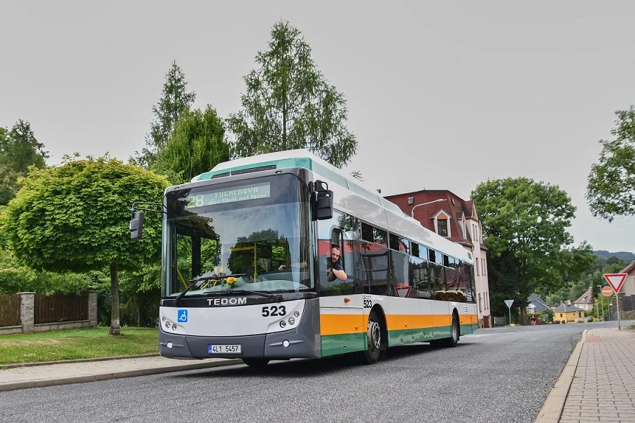 Nemohl bych dělat práci, která mě nebaví, říká řidič autobusů Martin Třešňák z Liberce