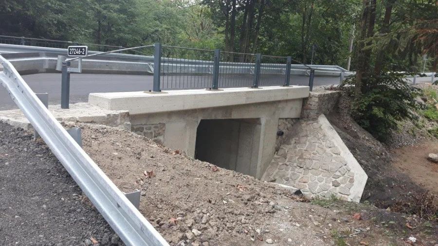 Silnice v Křižanech je hotová. Rekonstrukce odhalila archeologický nález