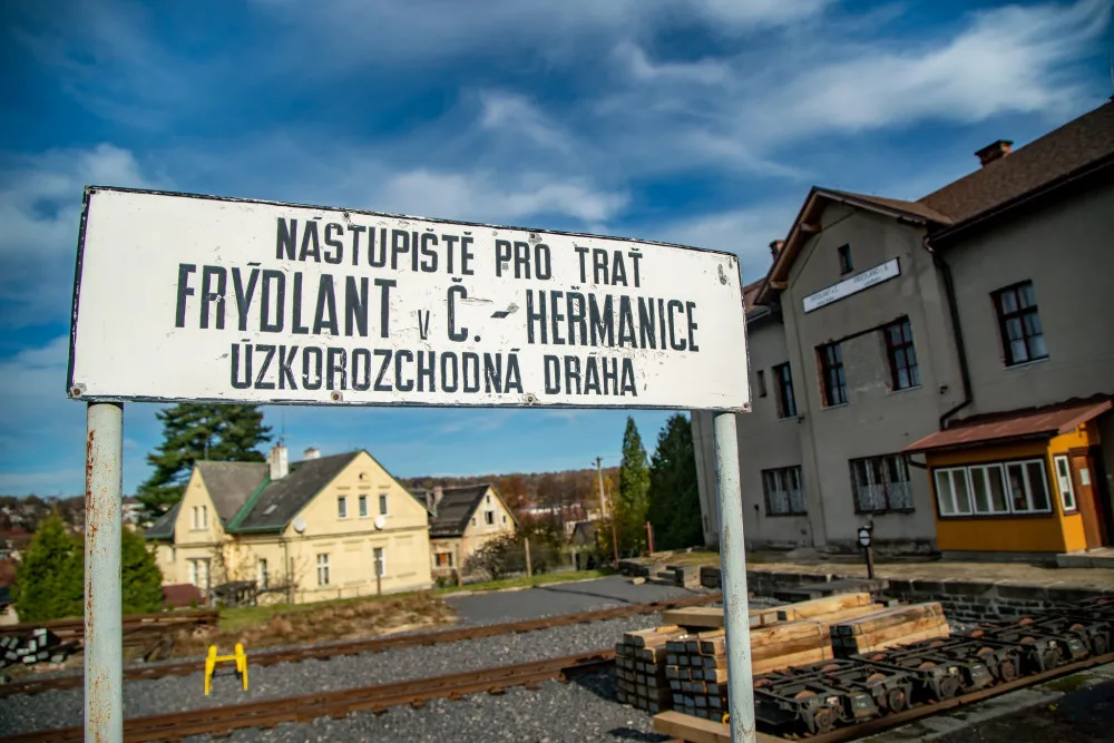 Liberecký kraj zaplatí nákup nemovitostí ve Frýdlantu, kde je železniční muzeum